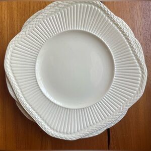 Wedgwood Edme square luncheon plates, 8 3/4”